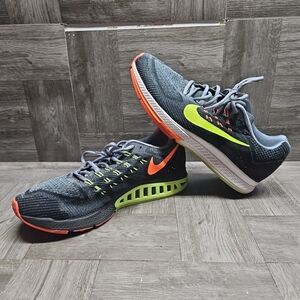 Nike Air Zoom Structure Mens Size 11 Black Volt Running Stable Ride Responsive